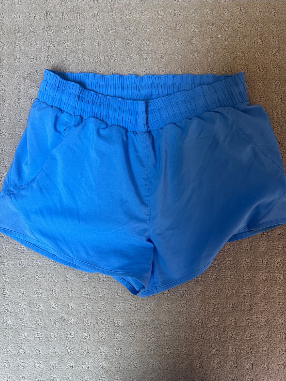 all in motion Bright Blue Elastic-Waist Athletic Shorts